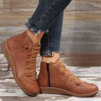 Botines con suela cómoda para mujer