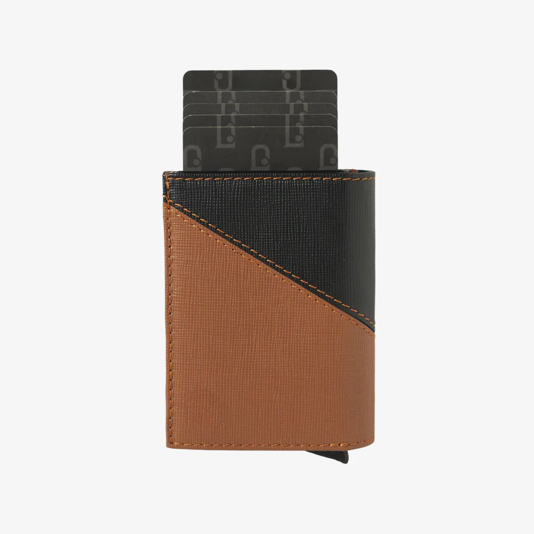 Cartera con protección RFID y expulsor automático de tarjetas®