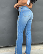 Pantalón Alana Perlas y Cristales