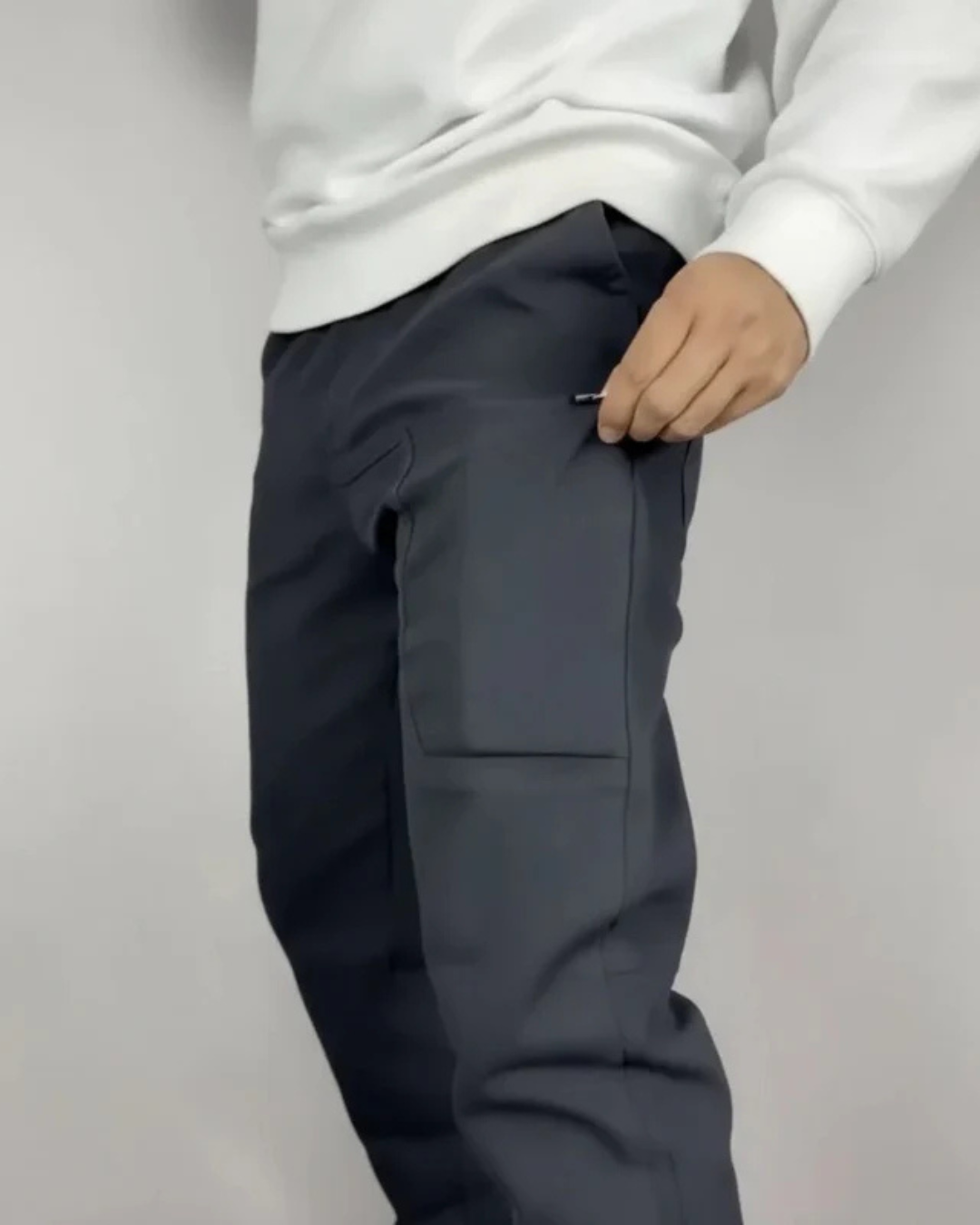Pantalones elásticos premium ajustados