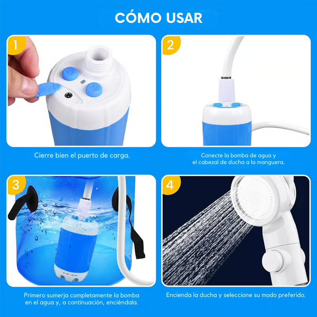 Ducha Portátil de Camping®