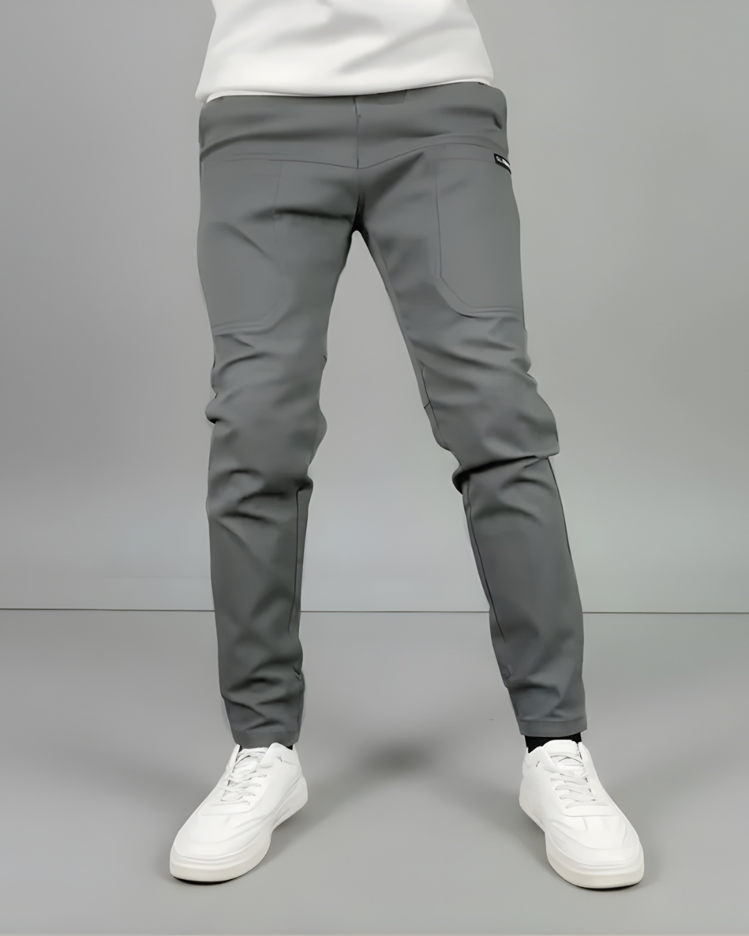 Pantalones elásticos premium ajustados