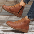 Botines con suela cómoda para mujer