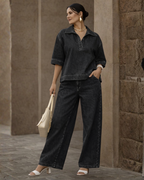 Conjunto Oversize de Denim Estilo Urbano®